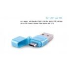 Micro PenDrive USB + OTG 16GB Rotary APP. Android-Mac-Linux - PISEN Cod. PS141029